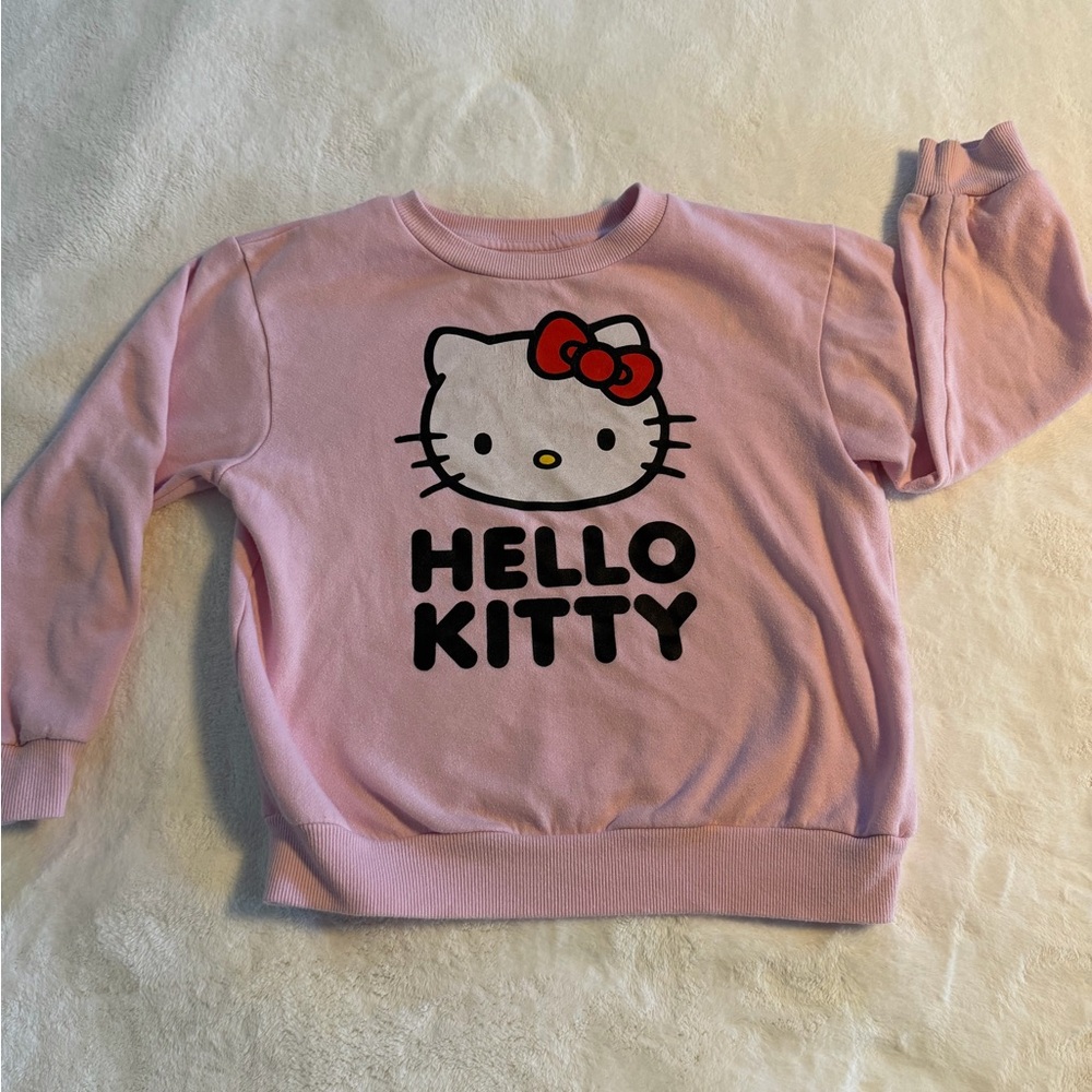 Hello Kitty Light Pink Kids Hoodie